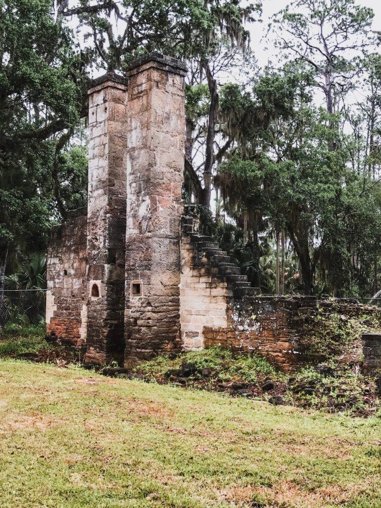 Dummit plantation mill ruins