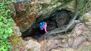 hike and explore dames cave