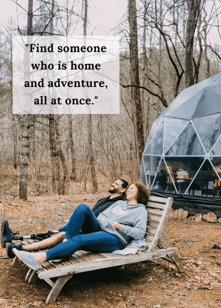 adventure travel captions for couples