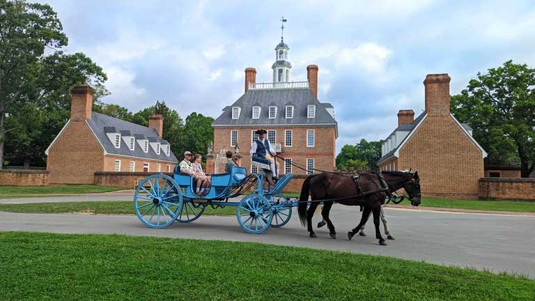 colonial Williamsburg historic sites on the east coast