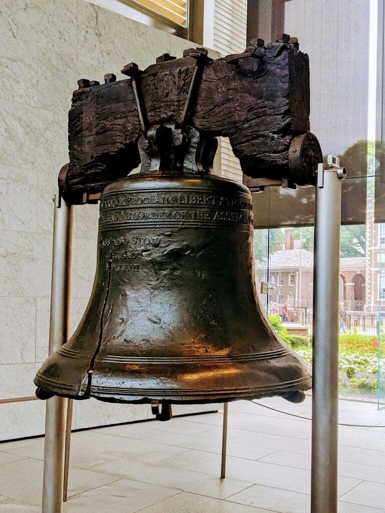 the liberty bell in pennsylvania