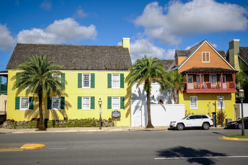 self guided walking tour st augustine old houses 1