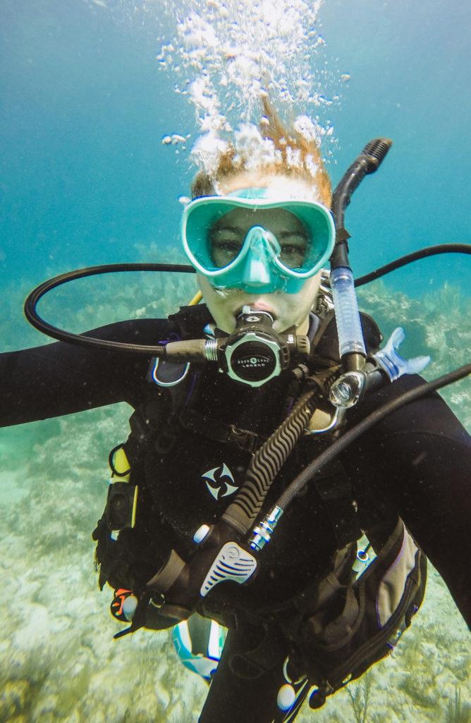 scuba diving in key largo