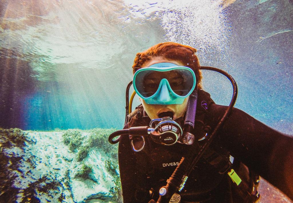 freshwater diving in florida