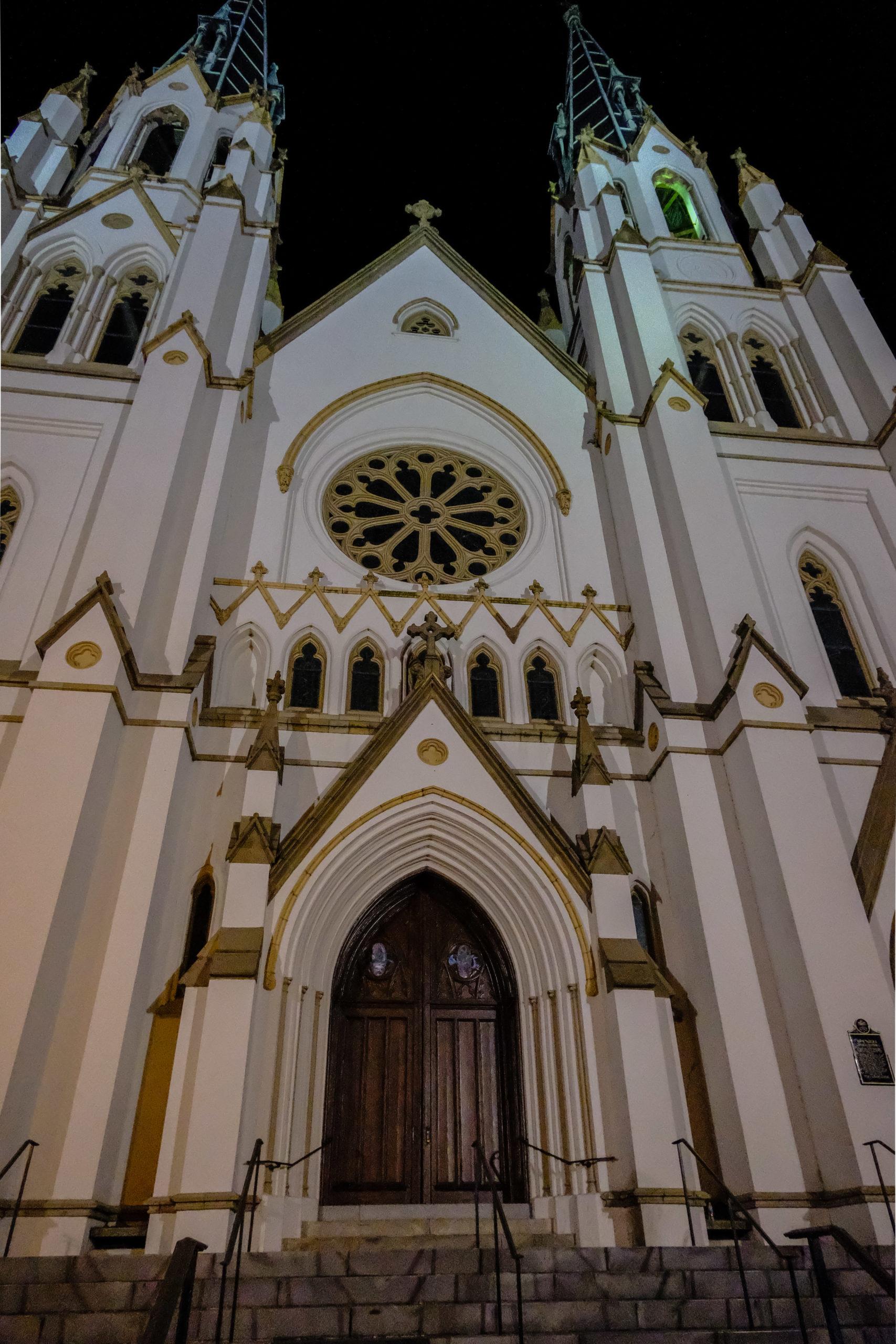 The Cathedral Basilica of St. John the Baptist in savannah georgia