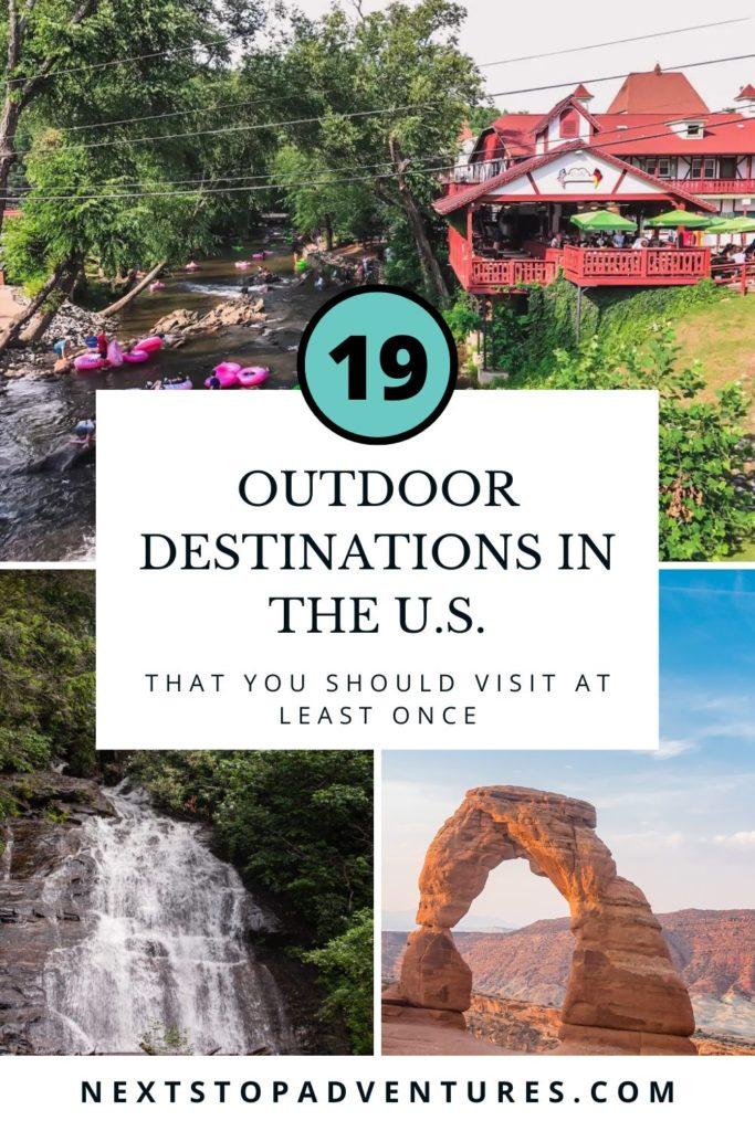 best outdoor destinations in the u.s.