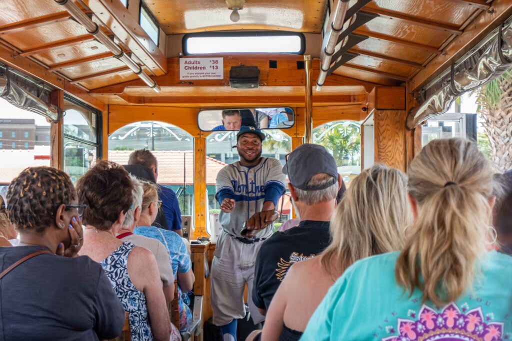 Hop-On, Hop-off Trolley in Savannah
