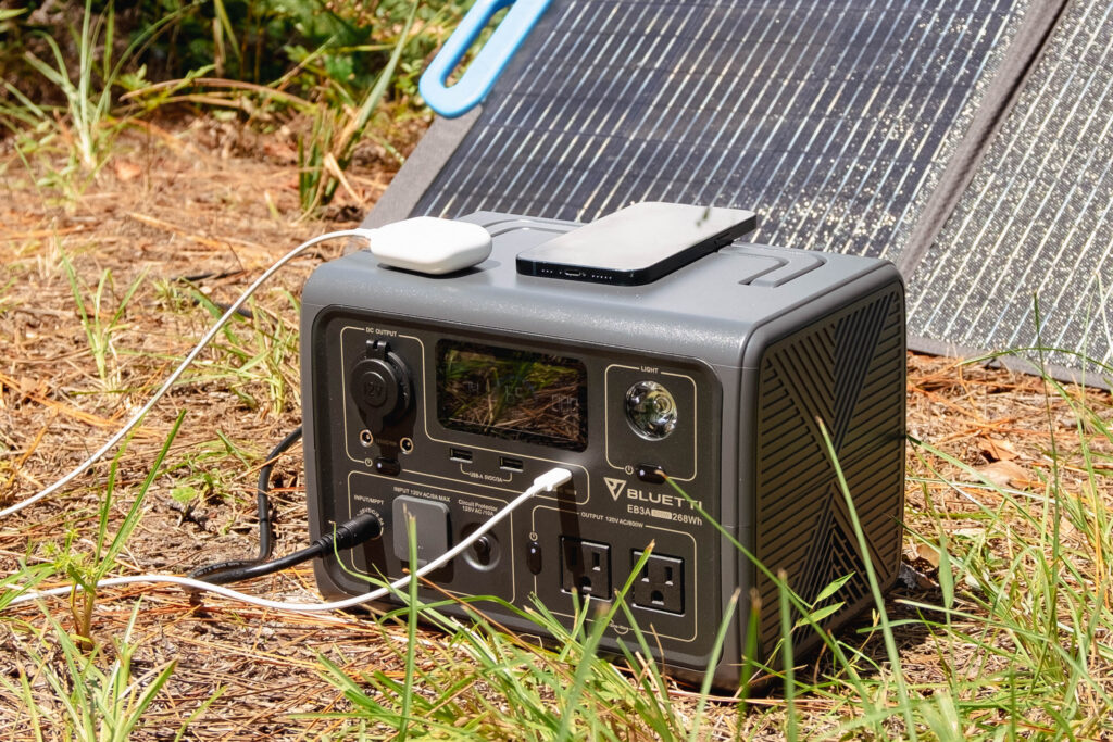 bluetti portable solar generator eco-friendly outdoor practices
