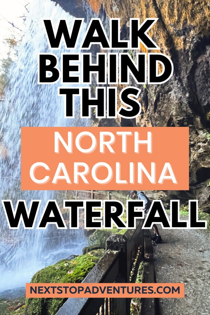dry falls nc waterfall