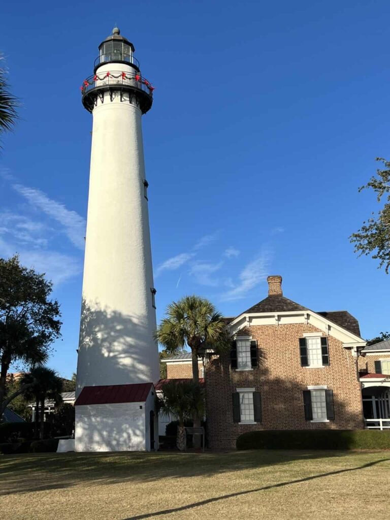 st simons island lighthouse in georgia