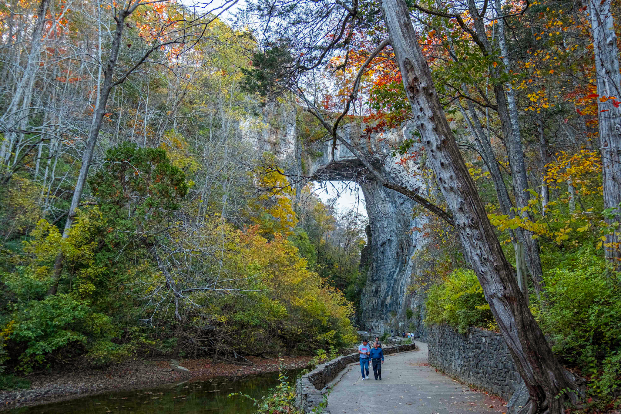 Historic Natural Bridge in Virginia