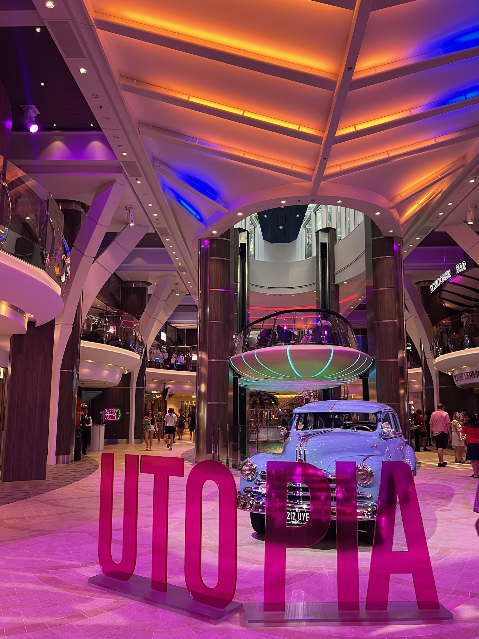 Utopia of the Seas Royal Promenade