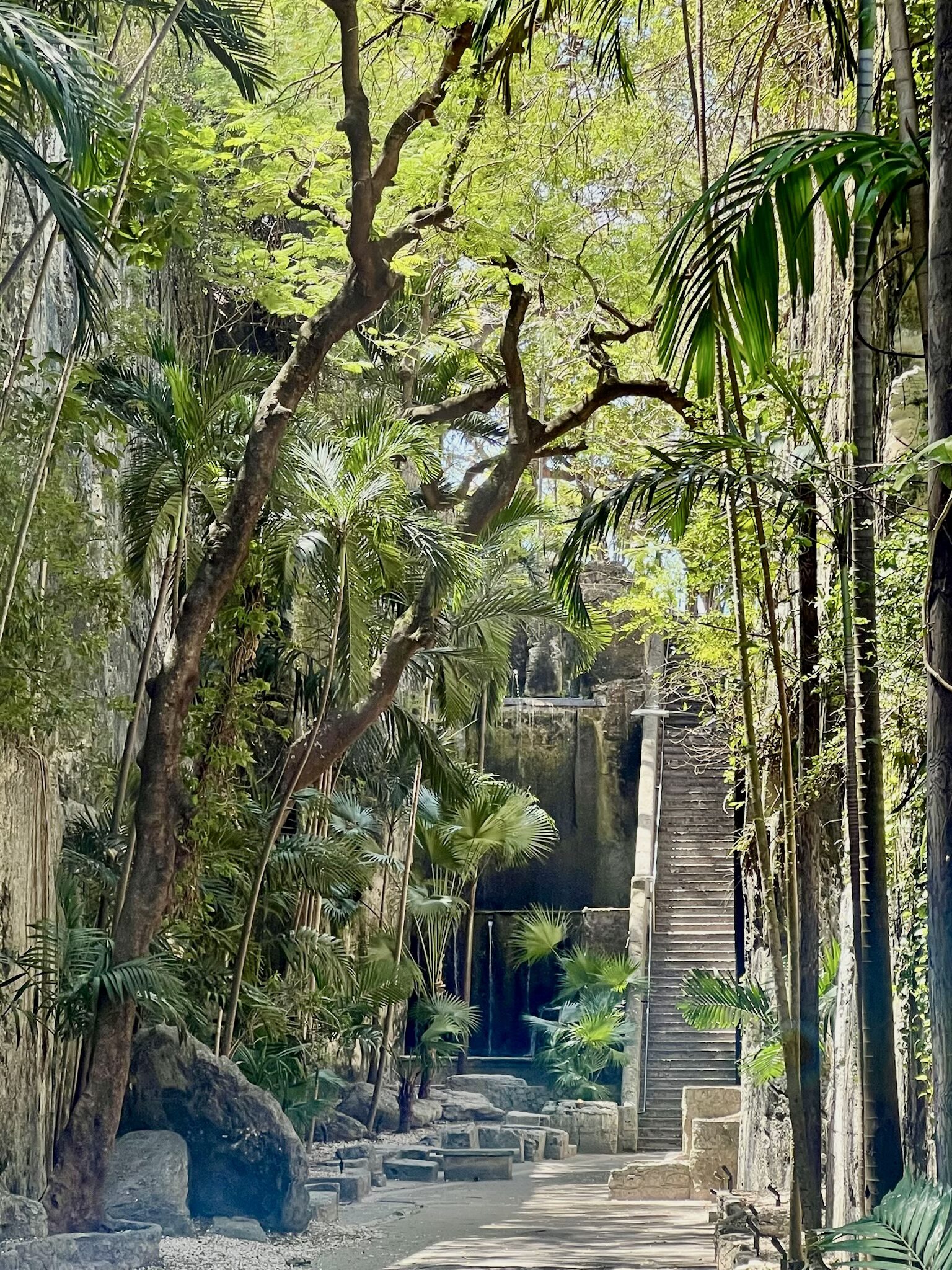 Queen's Staircase in Nassau