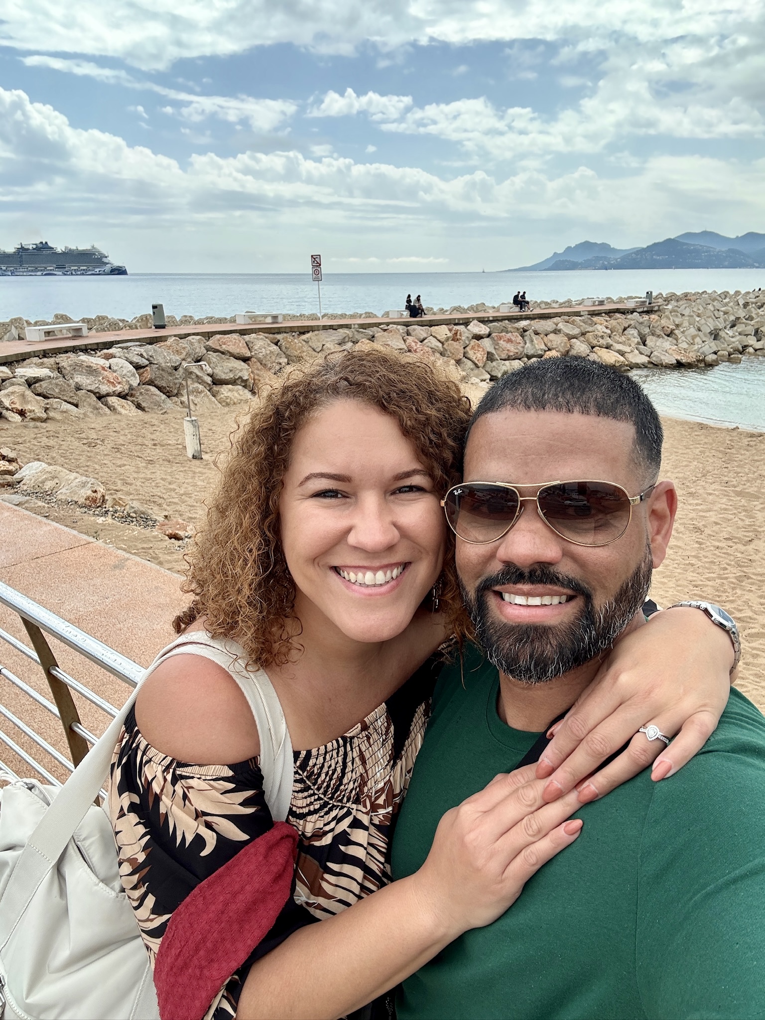 Carlos and I at the French Riviera