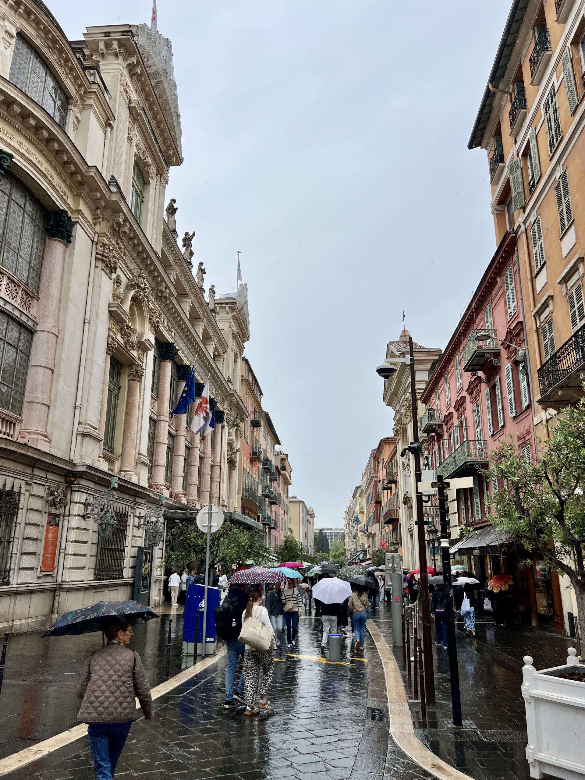 Old town in Nice, France