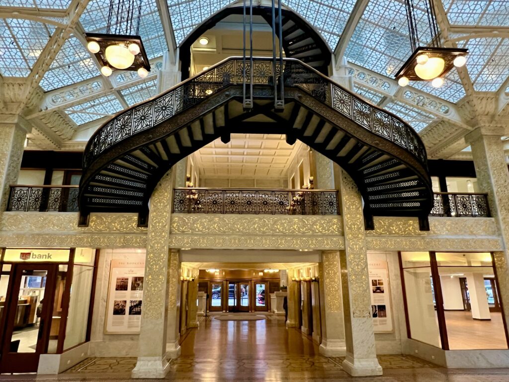 Interior of the Rookery Building