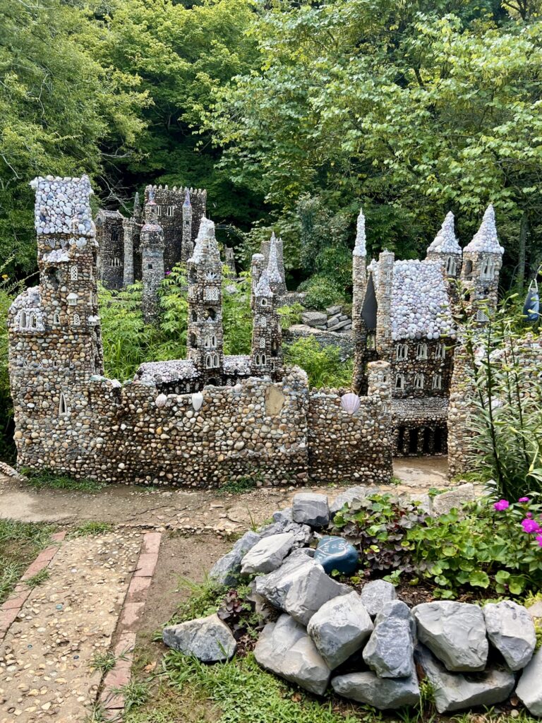 rock castles in The Rock Garden