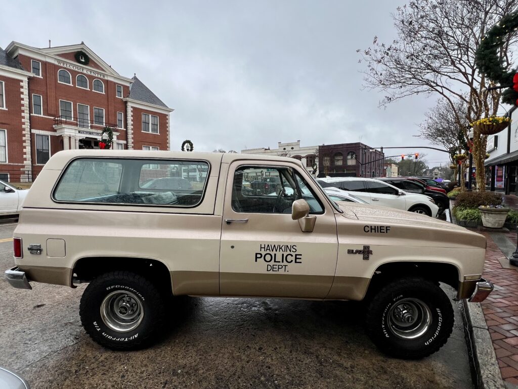 Hawkins Police Dept Truck in Jackson GA