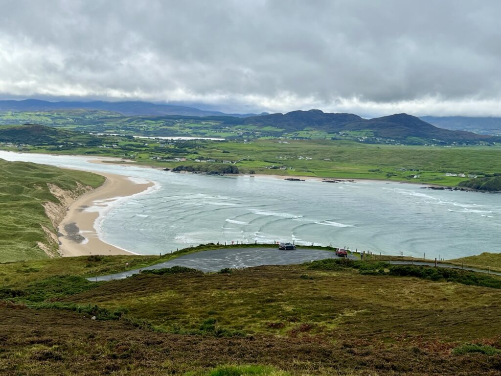Atlantic Ocean coastline views from Wild Alpaca Way Malin Head