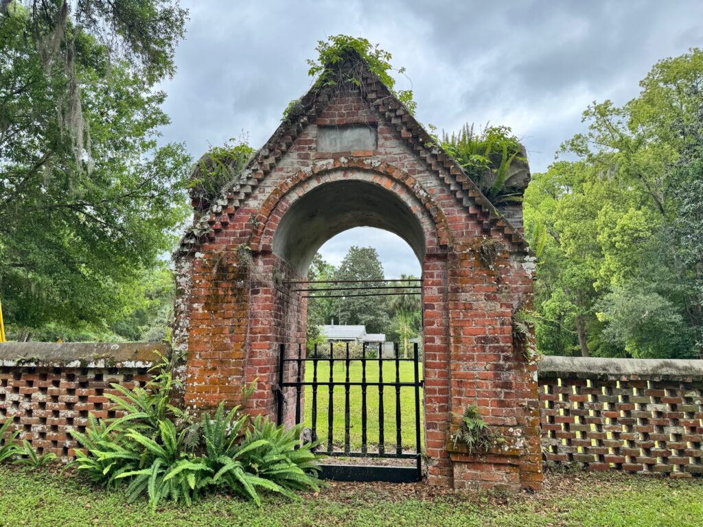The Montgomery Wall in Micanopy, Florida