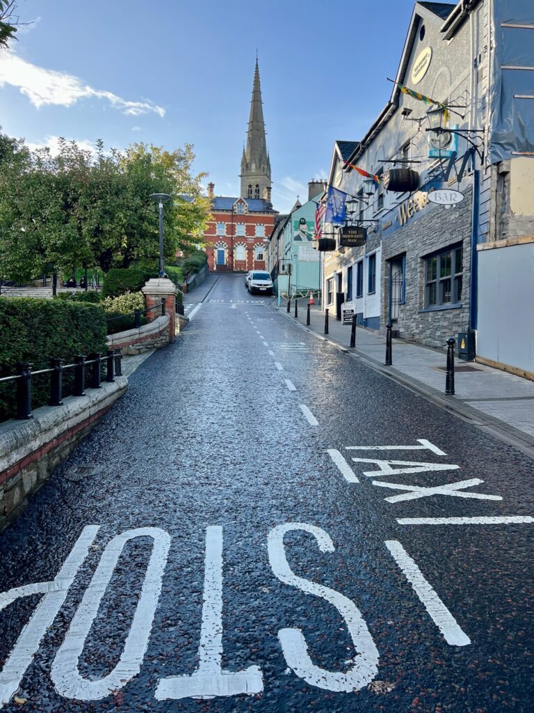 Streets of Letterkenny near the Market Square